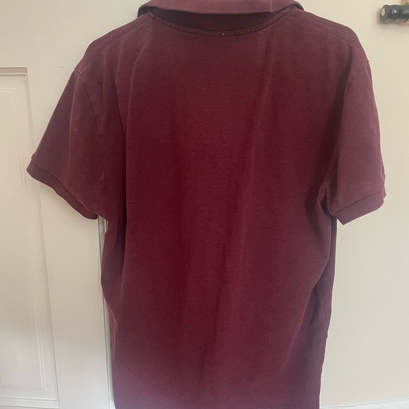 Lacoste Polo - Men’s Slim Fit Size S - Maroon / Red - Picture 2 of 4